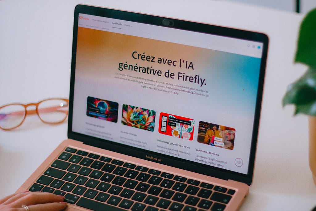 Generative AI visuals are a major trend for web design in 2026