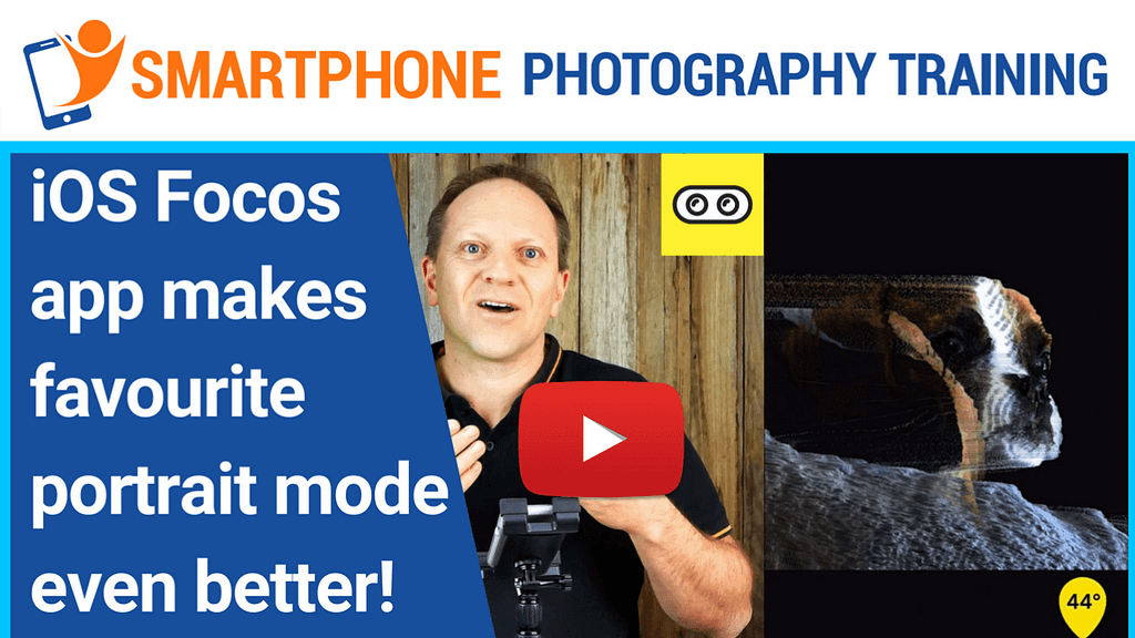 iPhone portrait mode app to control background and foreground blur