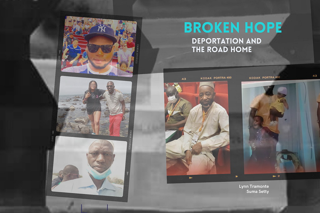 The front and back covers of the book “Broken Hope: Deportation and the Road Home” by Lynn Tramonte and Suma Setty.