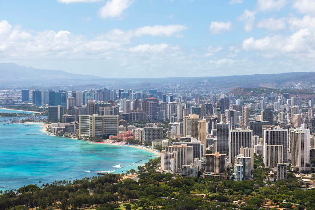 The Metropolis of Honolulu, Hawaii