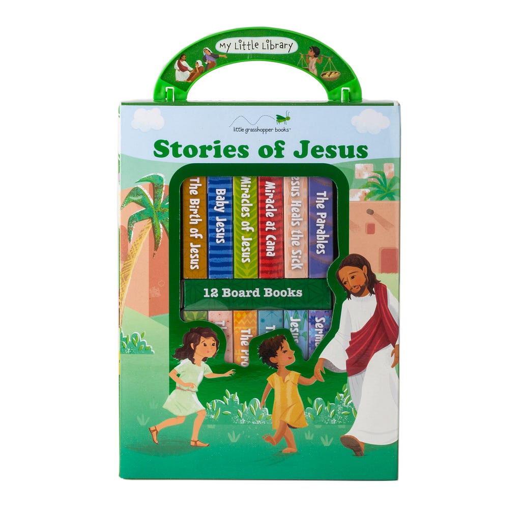 [PDF] My Little Library: Stories of Jesus (12 Board Books) By Little Grasshopper Books