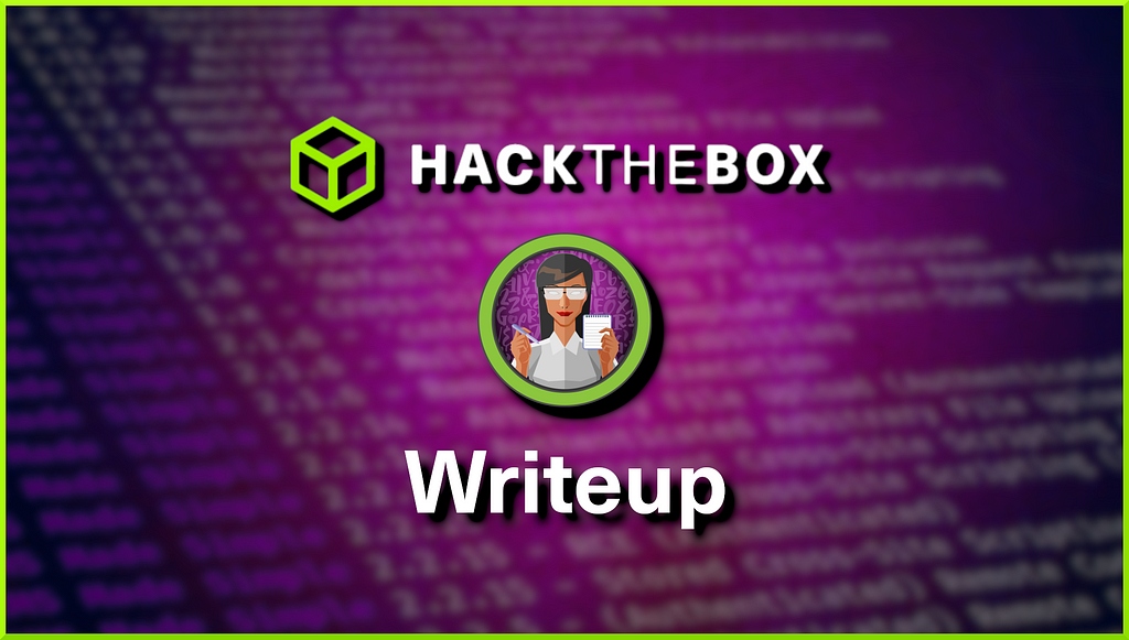 Hack The Box Writeup Writeup