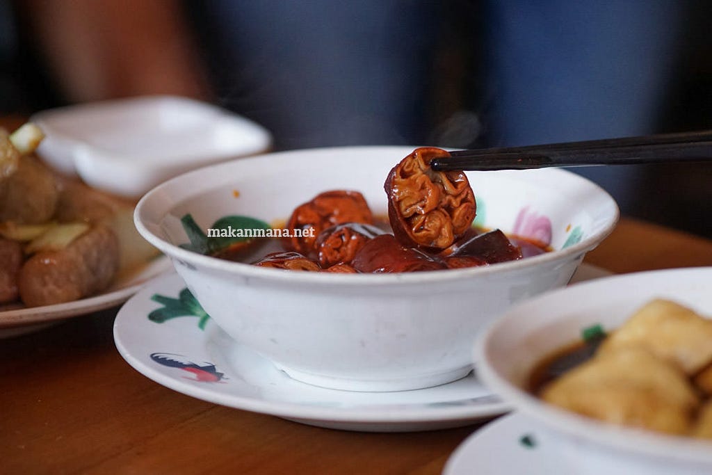 Pork Intestines in Superior Soup