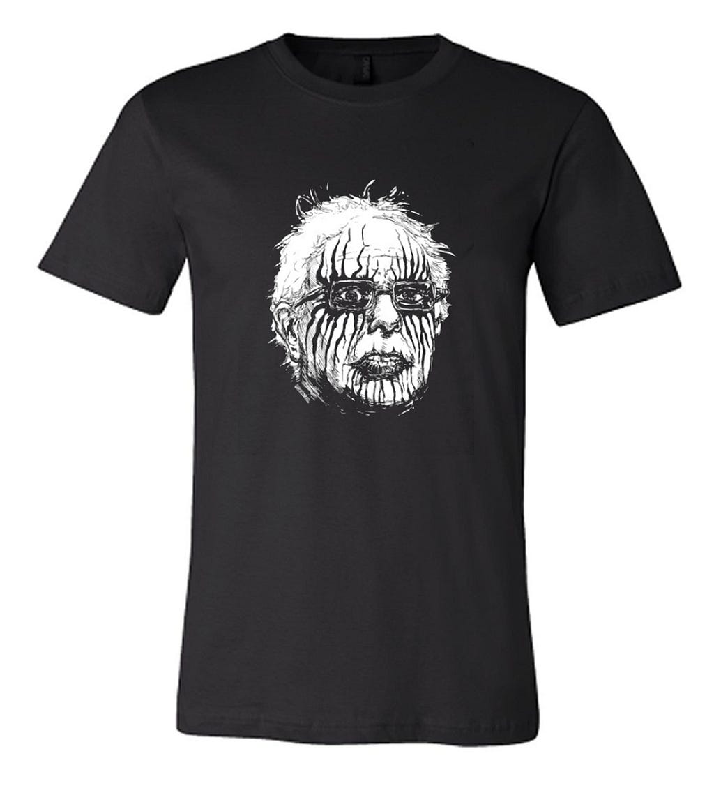 Black Metal Bernie LT T Shirt