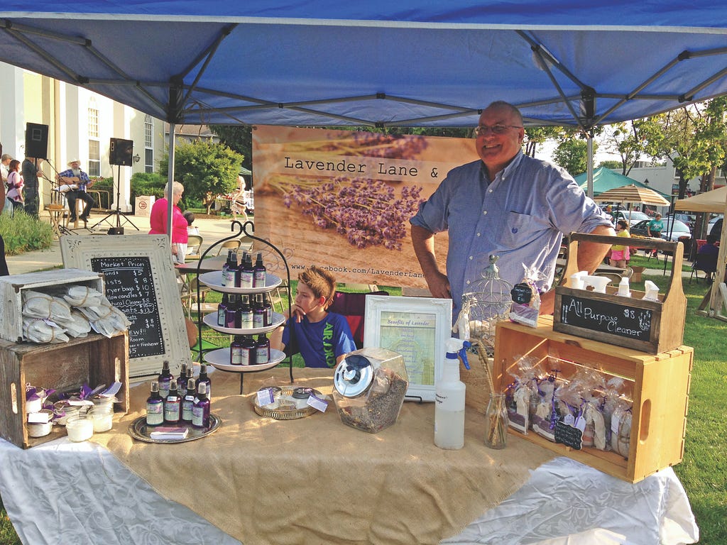 PHOTO COURTESY OF HATBORO RESIDENTS' ASSOCIATION / The Hatboro Residents' Association has been hosting weekly farmer's markets since May that showcase local vendors selling products like artisan coffee, baked goods and locally grown produce. 