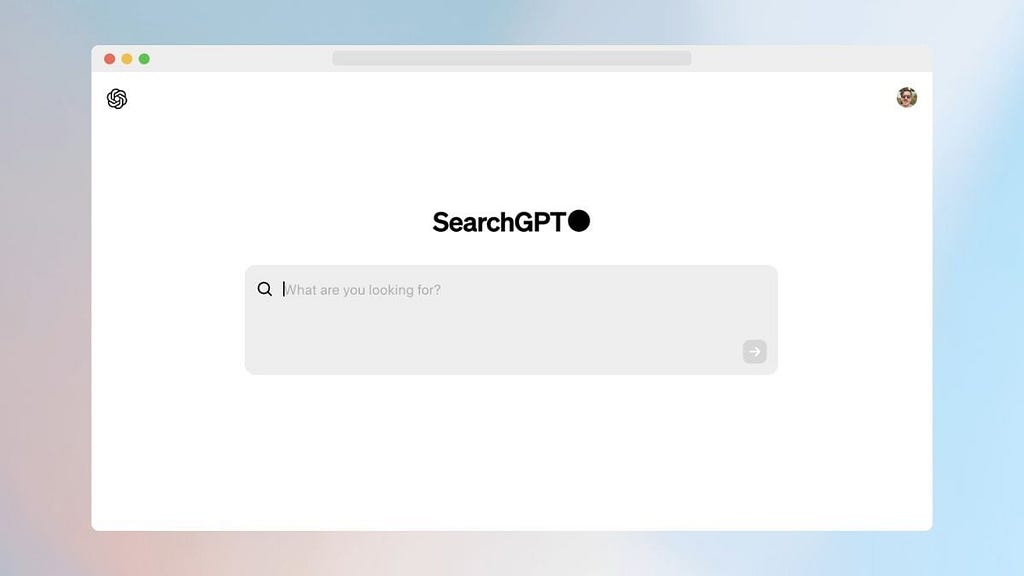OpenAI's SearchGPT