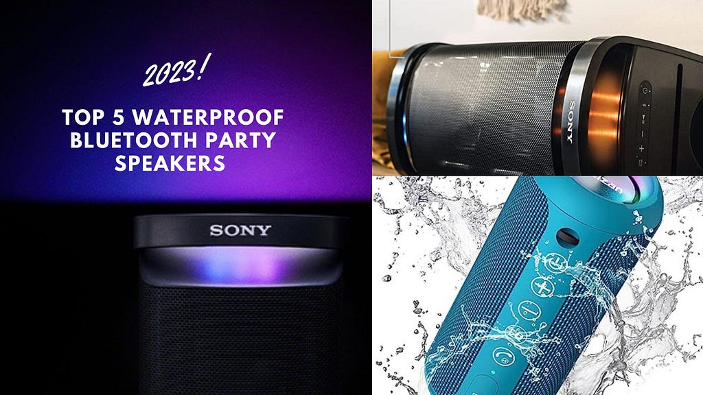 The Top 5 Waterproof Bluetooth Party Speakers for Pool Parties 2023