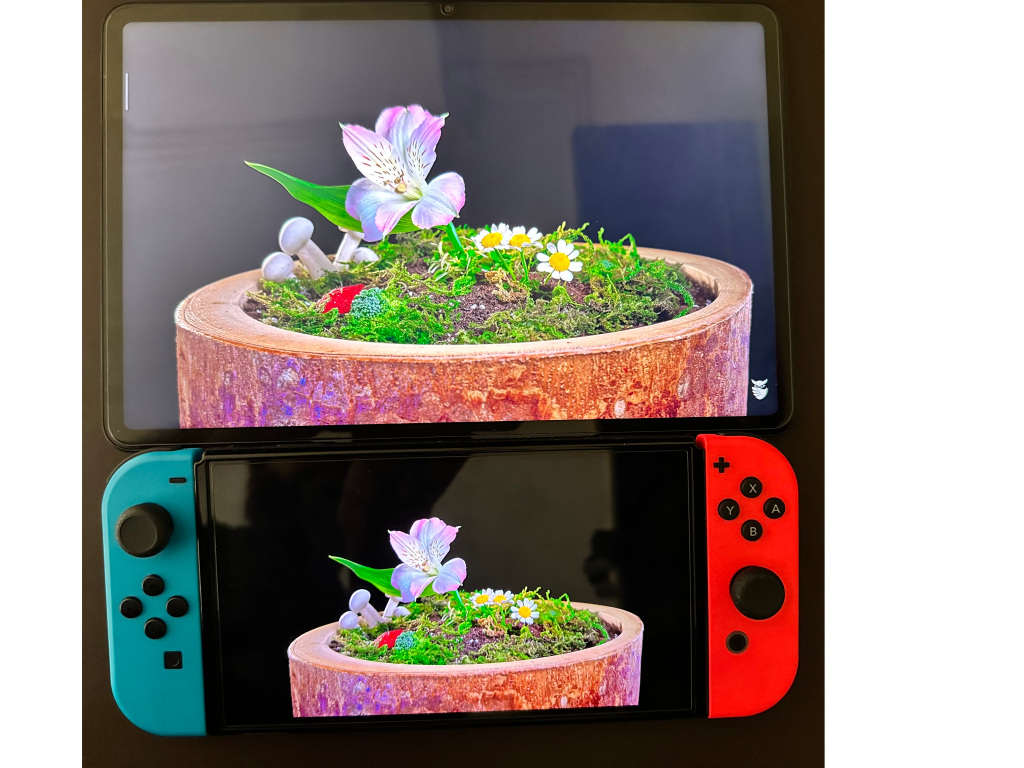 Video freeze compared between Pad 6 and Nintendo Switch OLED