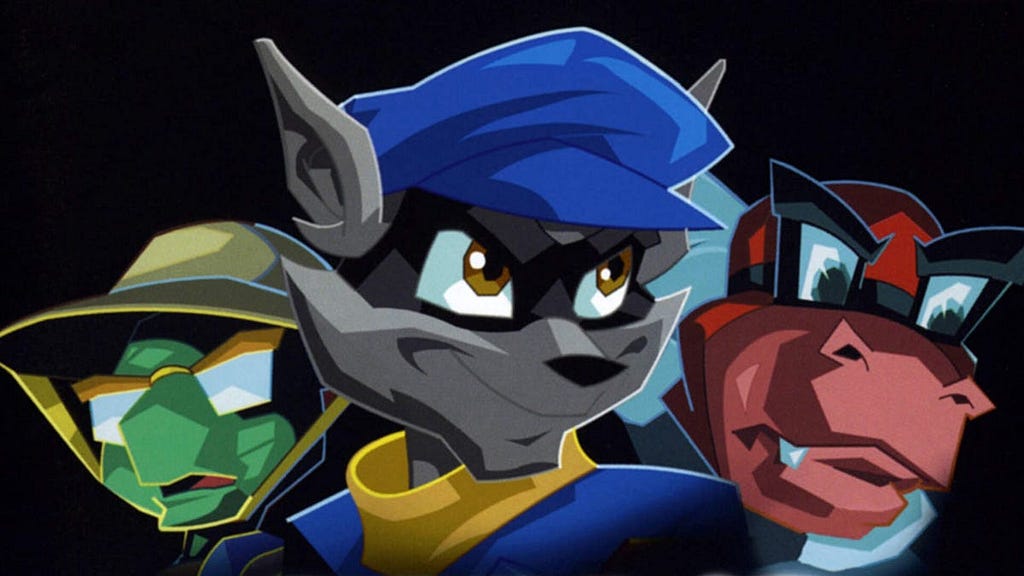 A picture of Sly Cooper, Bentley and Murray