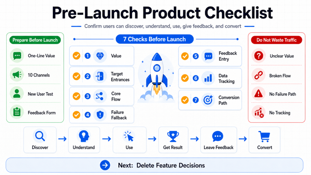 Pre-Launch Product Checklist