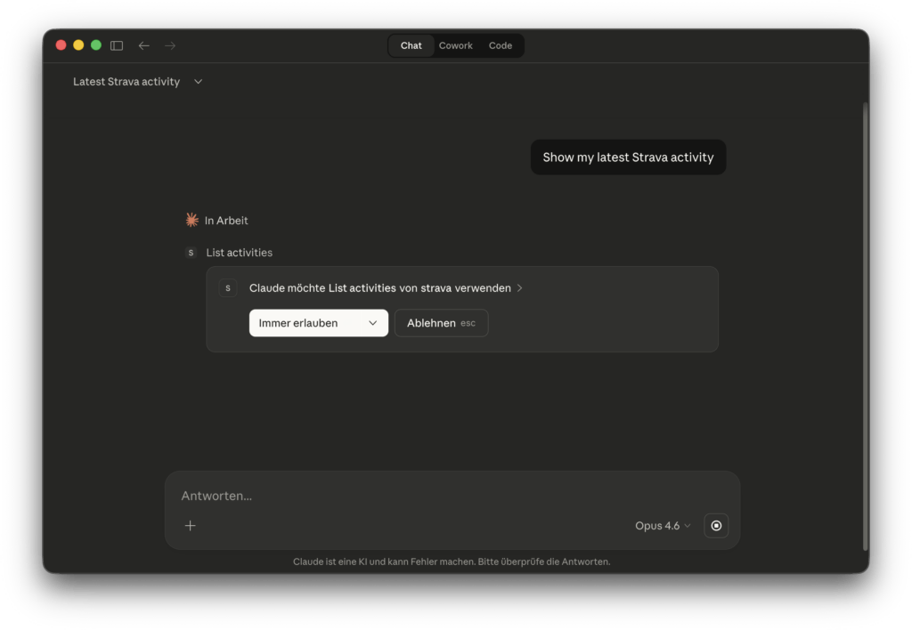 Authorize first use of MCP server in Claude