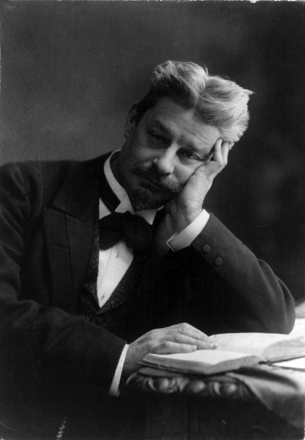 Photograph of Georg Brandes, eminent Danish critic.