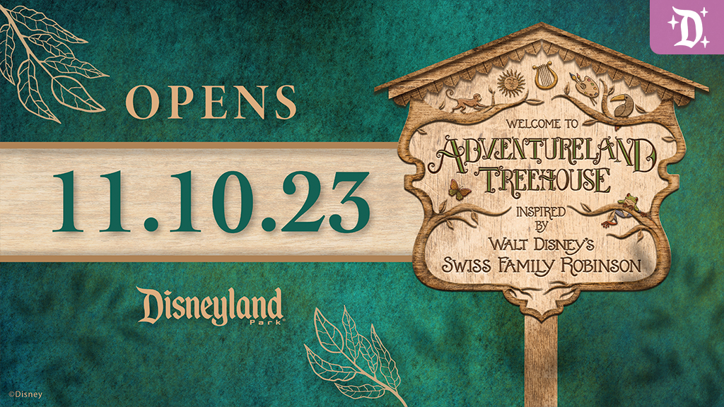 New Adventureland Treehouse Opening in Disneyland Nov. 10, 2023