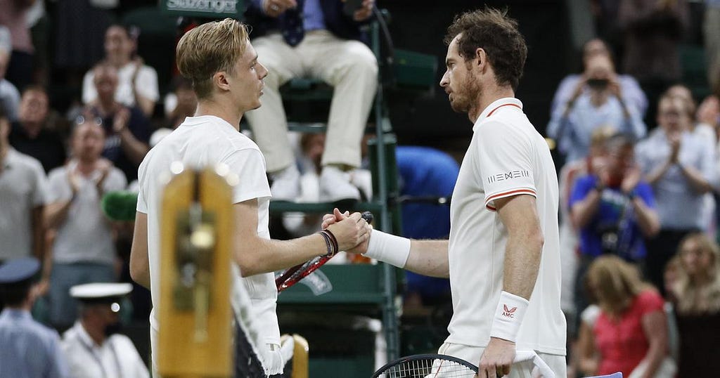 Watch: 'Told Andy Murray at the net that he's my hero' – Denis Shapovalov after  Wimbledon win