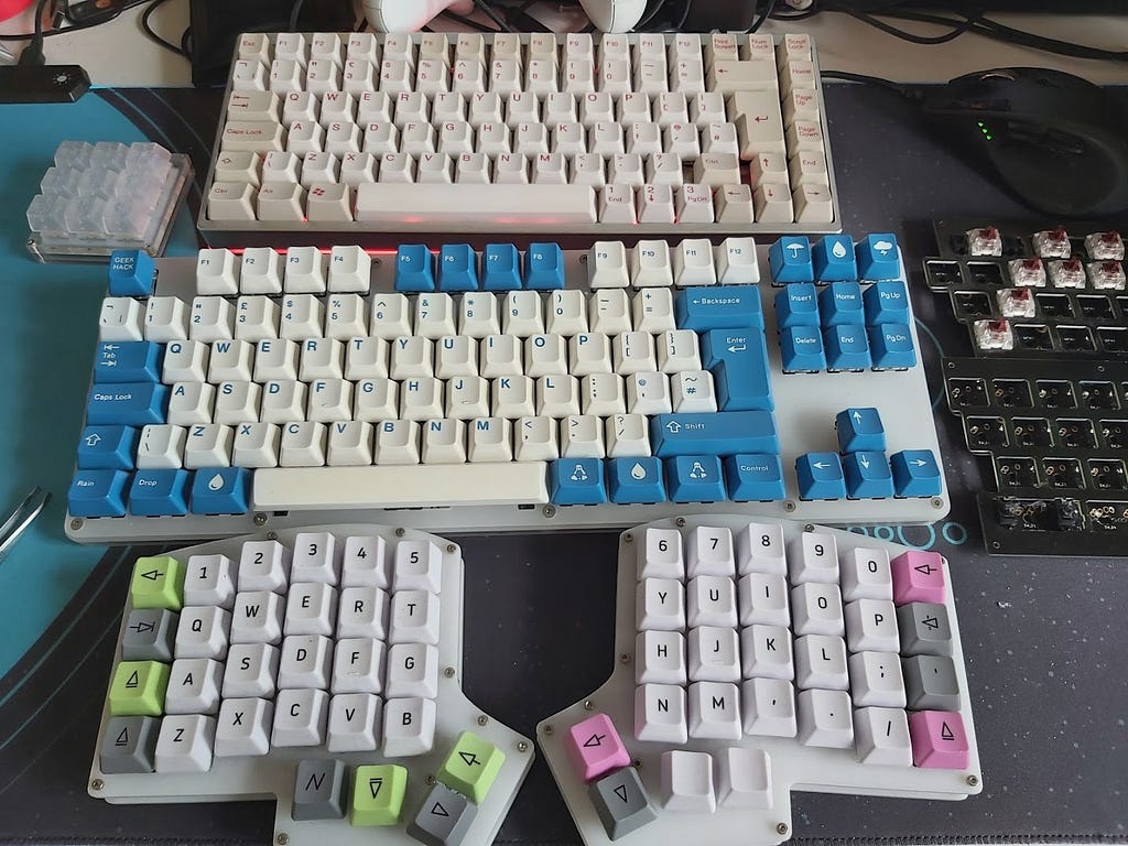Lot’s of keyboards