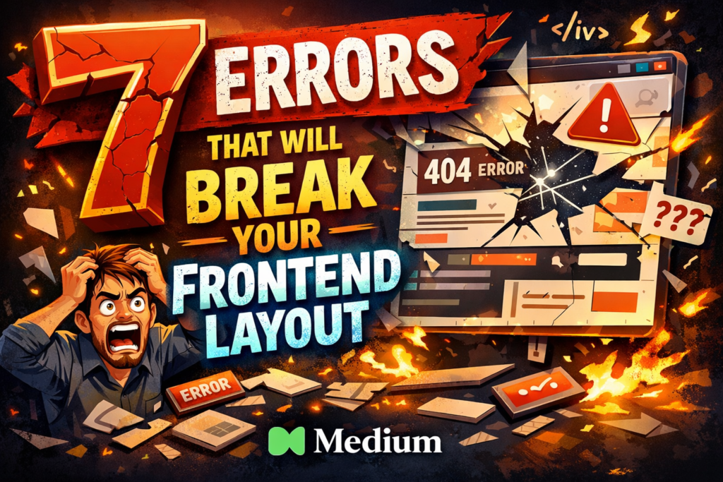 7 Errors That Will Break Your Frontend Layout