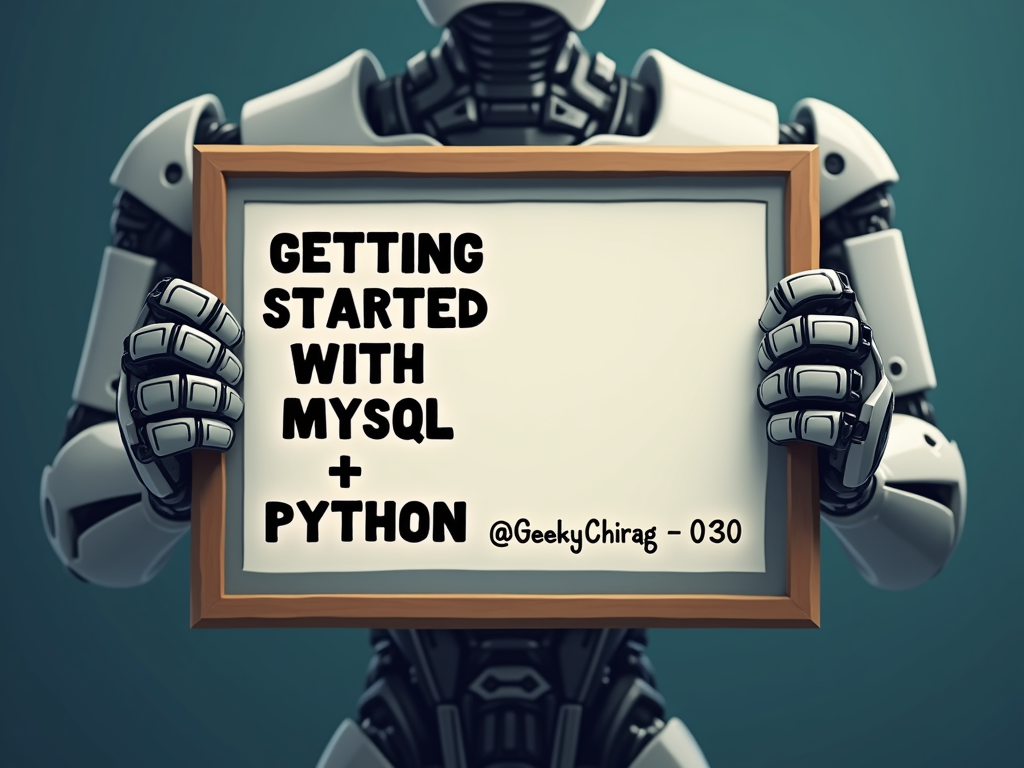 Getting Started with MySQL and Python