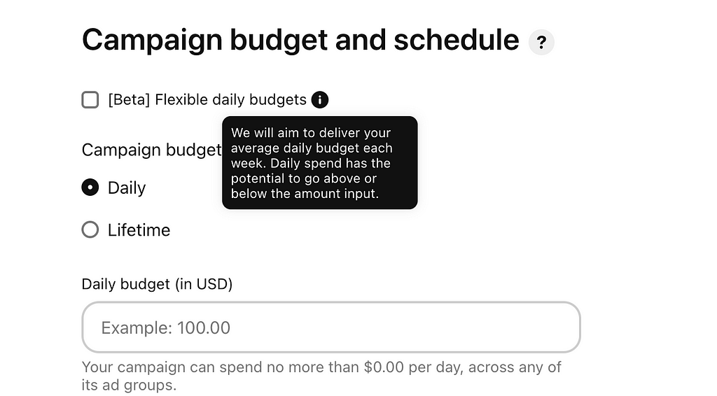 Flexible Daily Budgeting at Pinterest