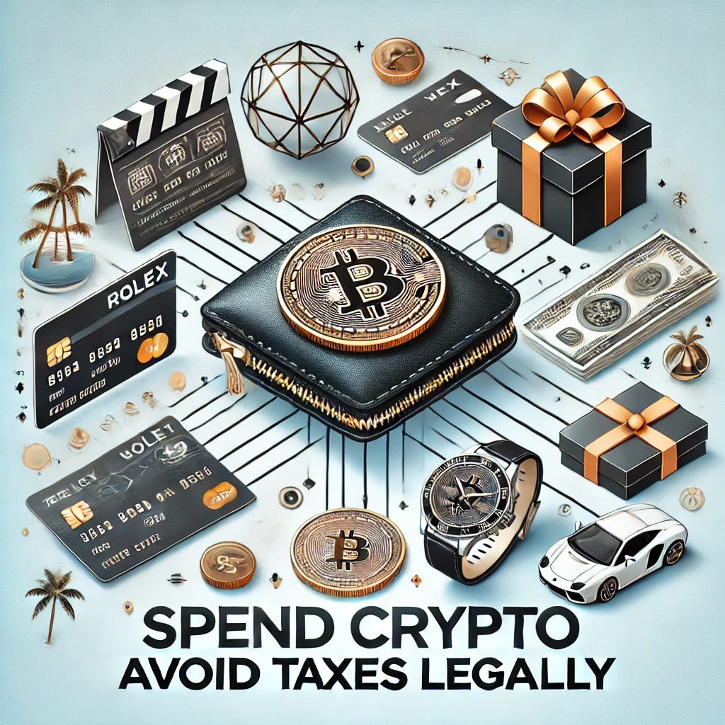 cryptocurrency directly to avoid taxes spend it on giftcards, vactions & more