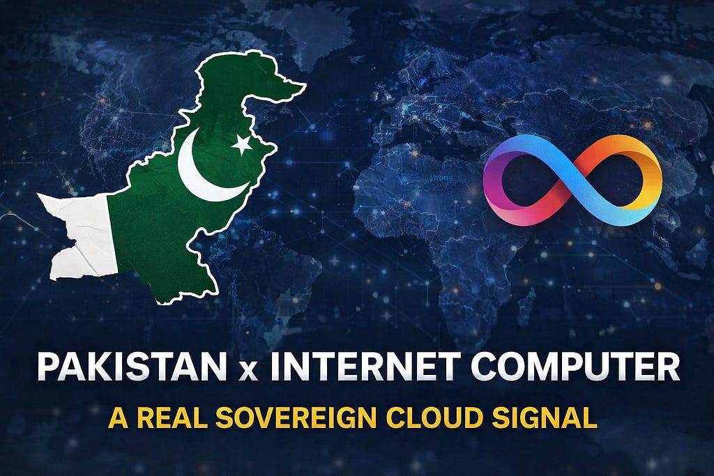 Pakistan x Internet Computer: A Real Sovereign Cloud Signal