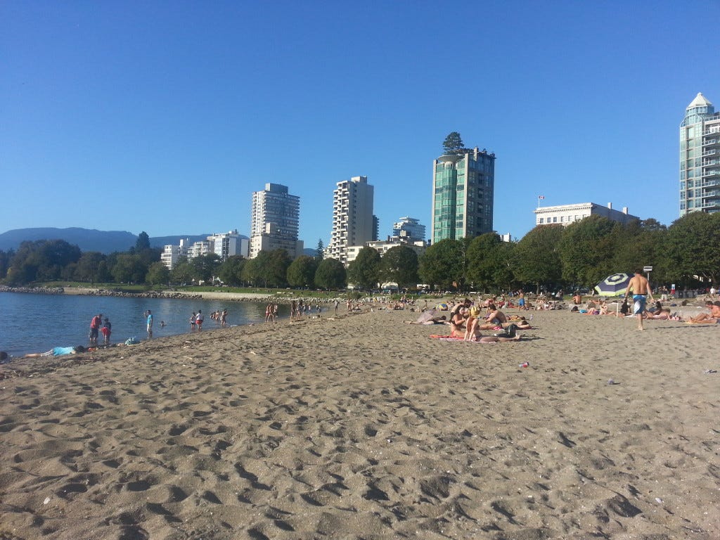 English Bay September 2013