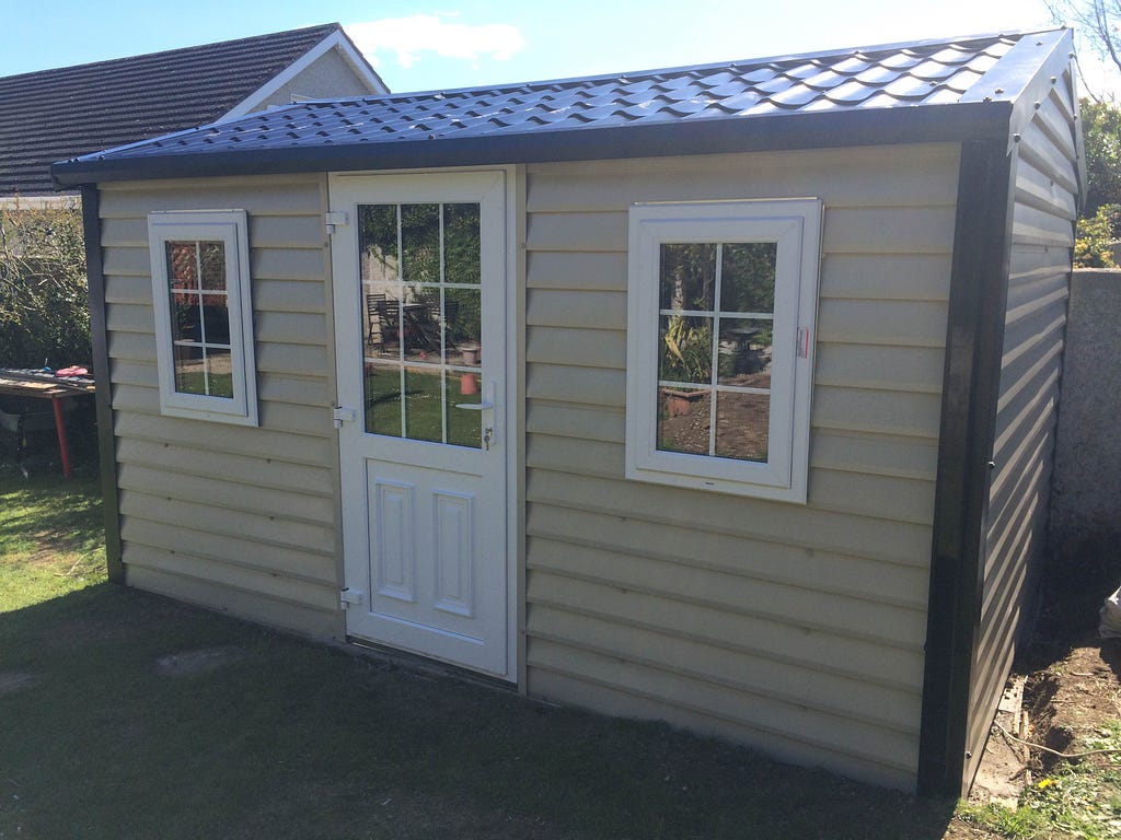 Insulated Garden Sheds in Ireland Insulated Sheds C & S Sheds