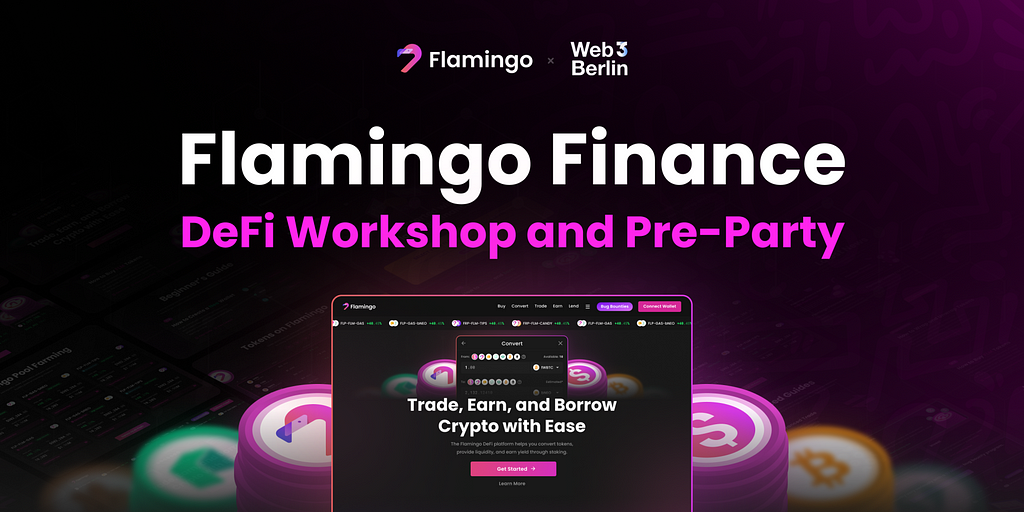 flamingo finance web3 berlin defi workshop and pre party
