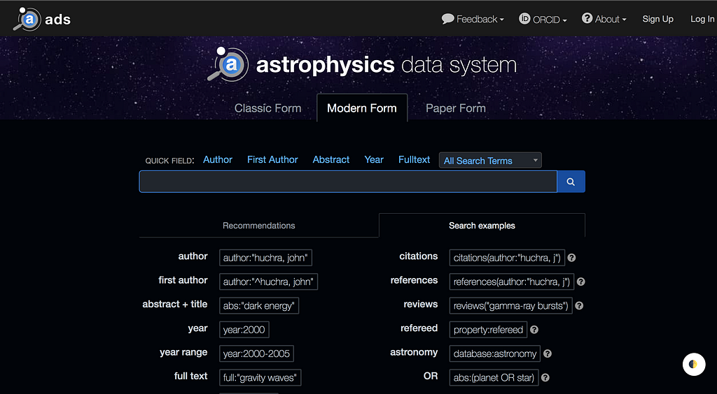 The Astrophysics Data System — Institutional Repository