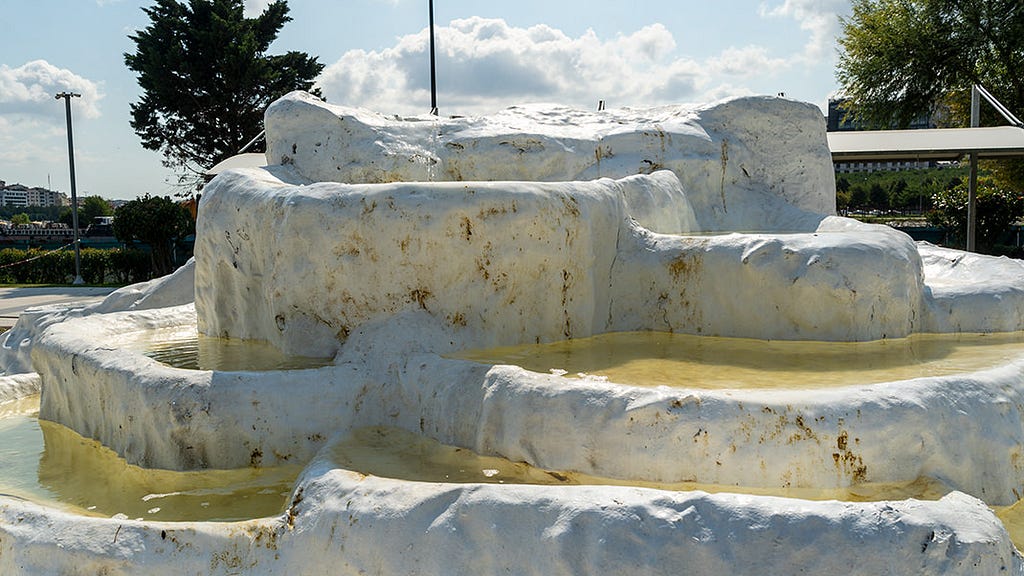 Pamukkale, thermal springs