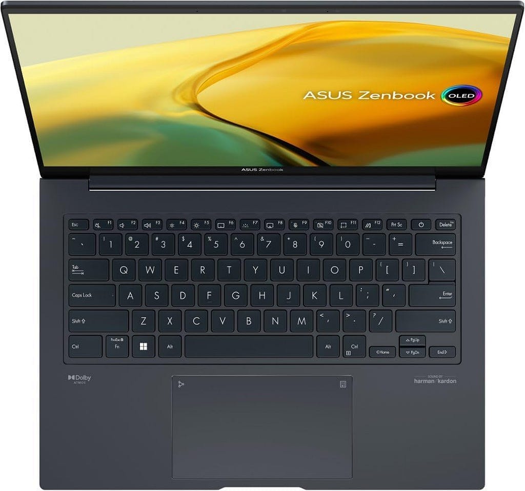 Asus Zenbook 14X OLED Business Laptop 14.5'’ 2.8K 120Hz Touchscreen (550nits,100% DCI-P3,Glossy) 13th Gen Intel 14-core i7–13700H 16GB RAM 2TB SSD Backlit Keyboard Thunderbolt Win11 + HDMI Cable