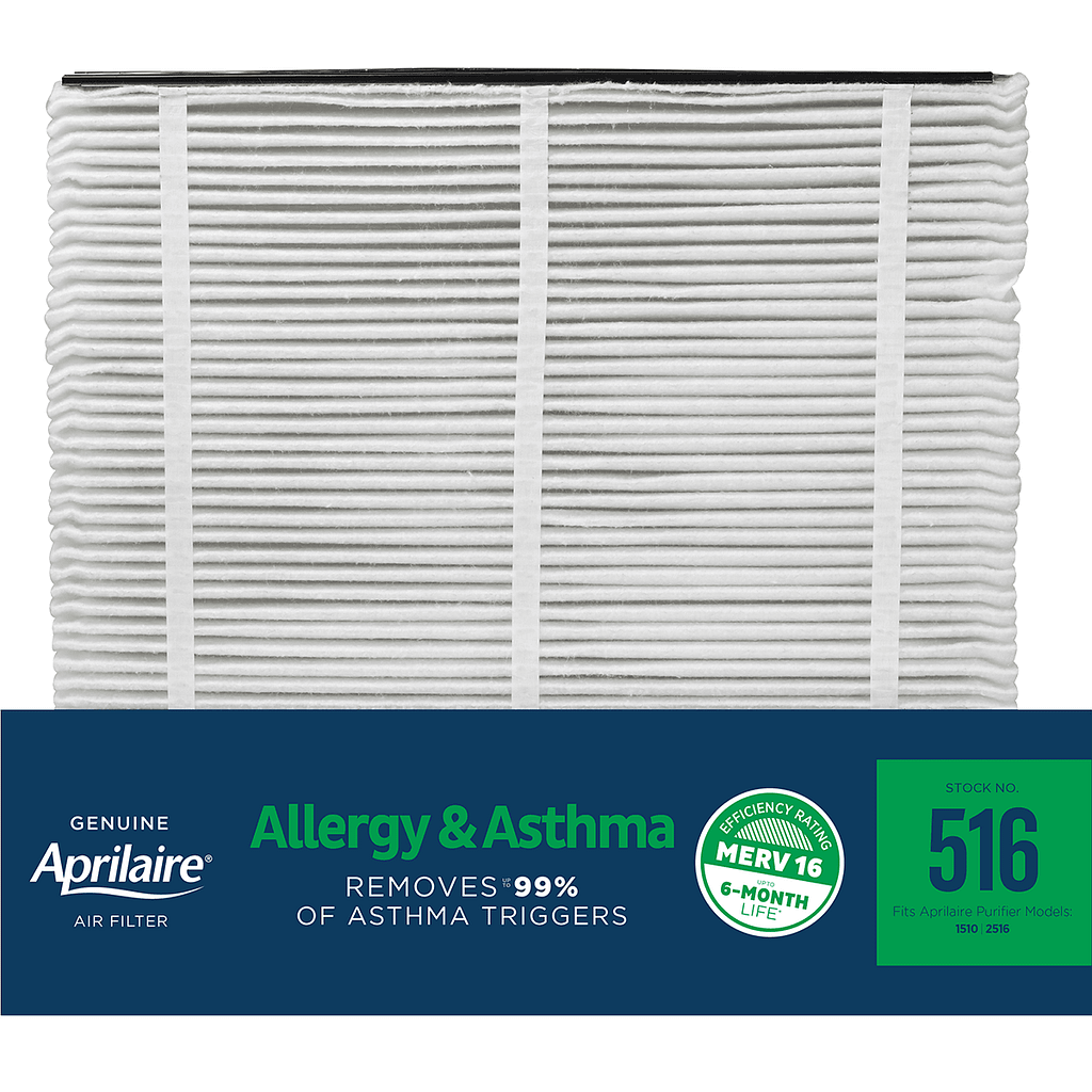 Aprilaire 516 MERV 16 Allergy &#038; Asthma Replacement Filter (31x28)