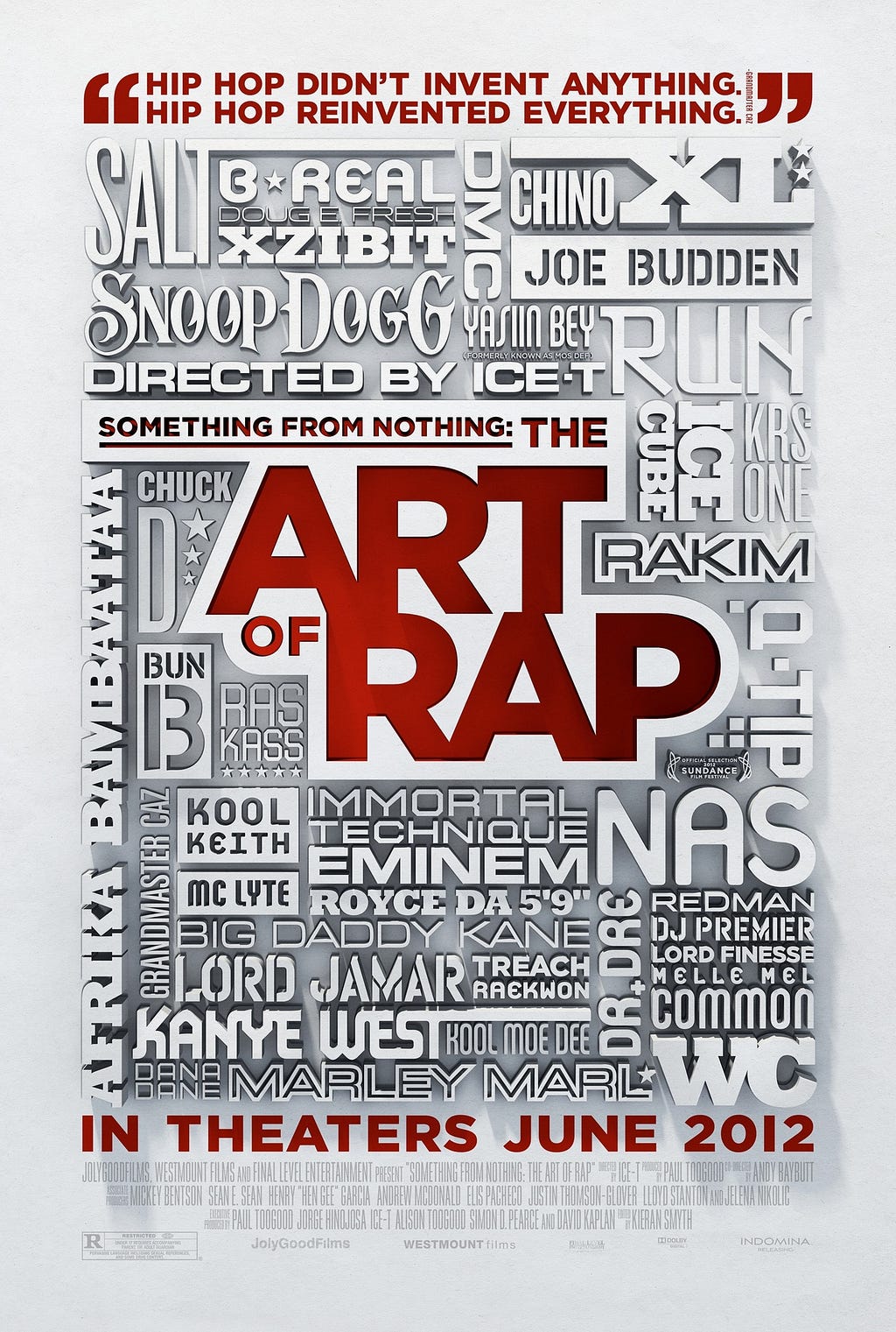Something from Nothing: The Art of Rap (2012) | Poster
