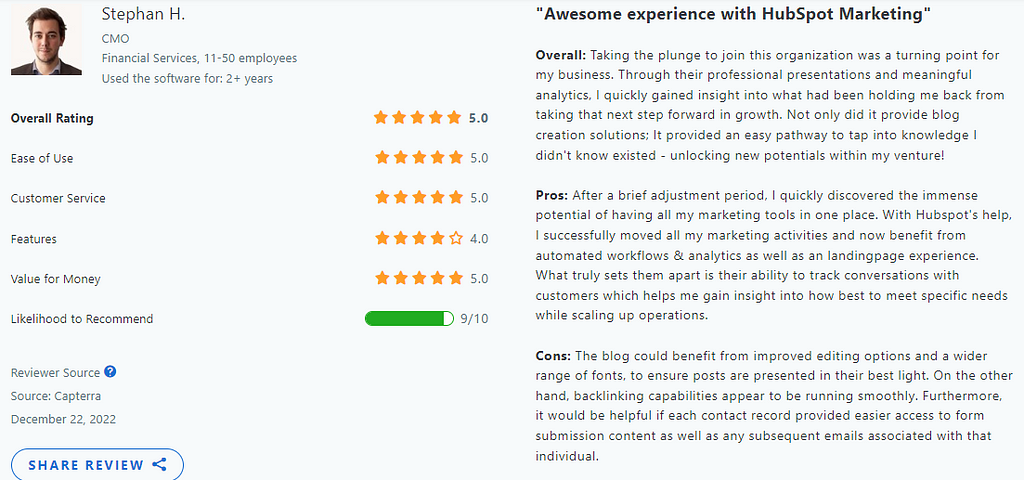 HubSpot Marketing Hub Customer Reviews-3