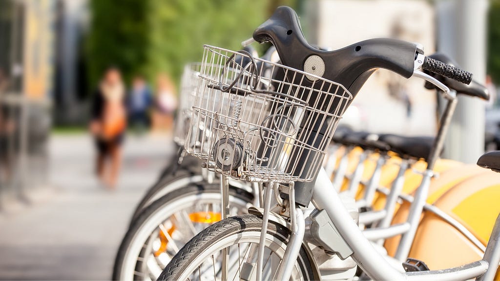 Student life with COVID-19 restrictions - renting bikes