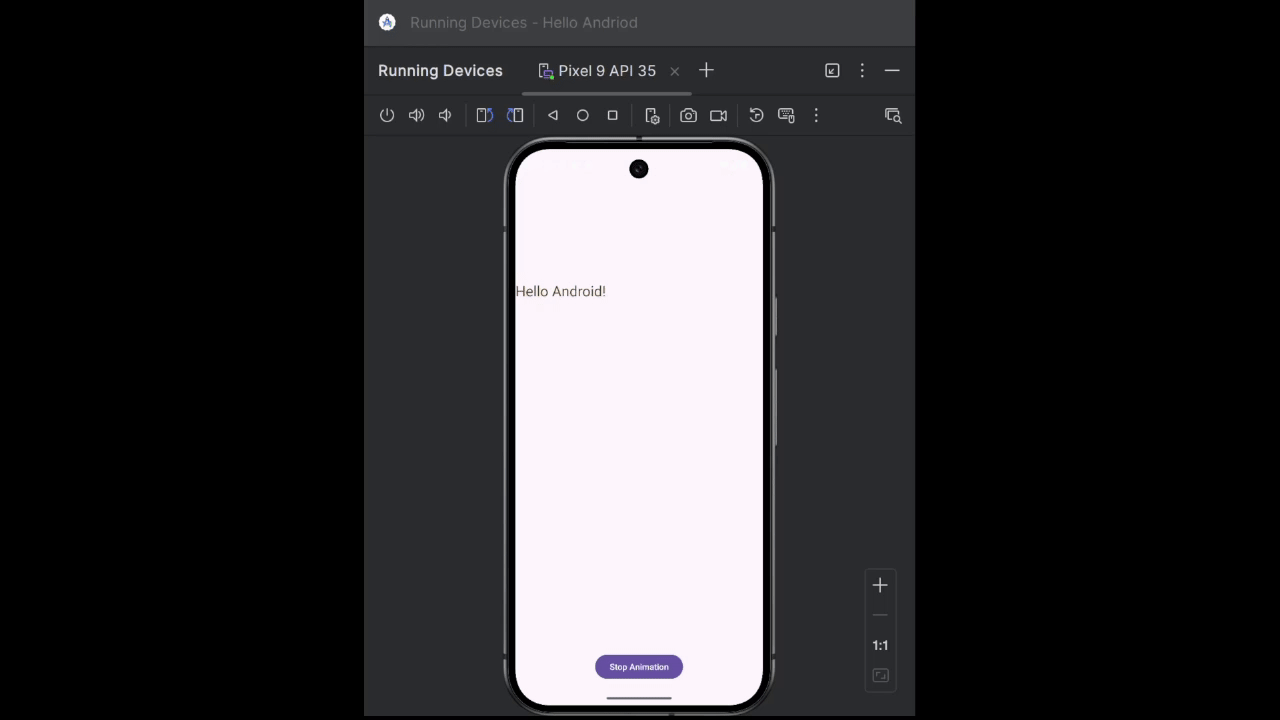 Bouncing Text and Toggle Button Animation