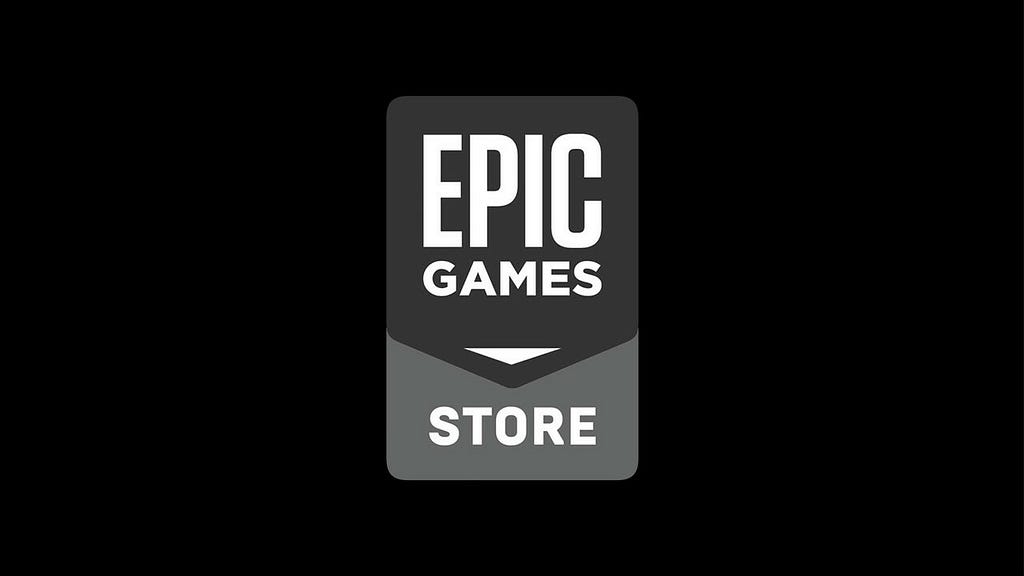 Epic Games Store Logo with black background