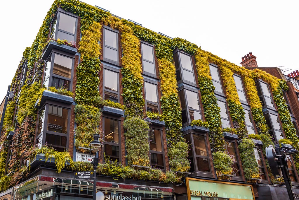 This Article is about 12 Creative Ways to Follow the Green Trend: Vertical Gardens