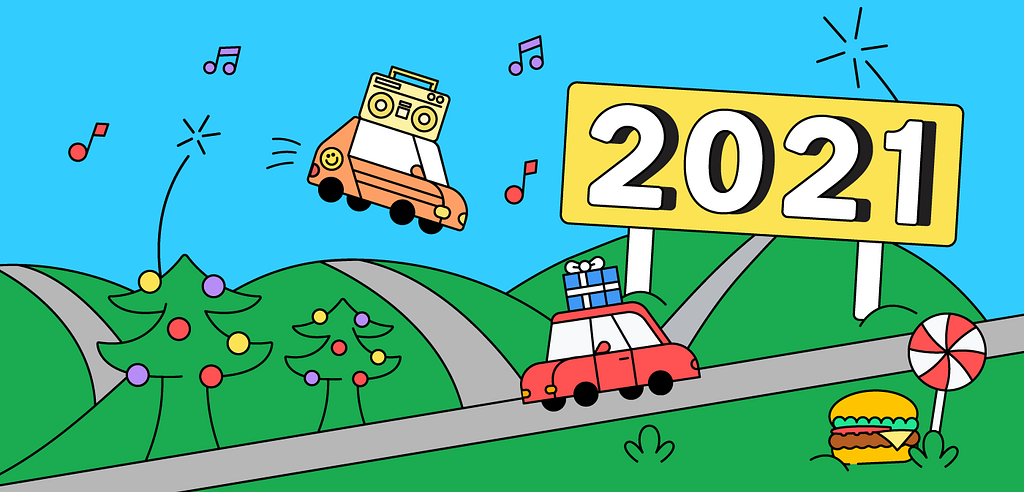 Here’s a look Wazers’ driving routines and patterns across the globe in 2021.