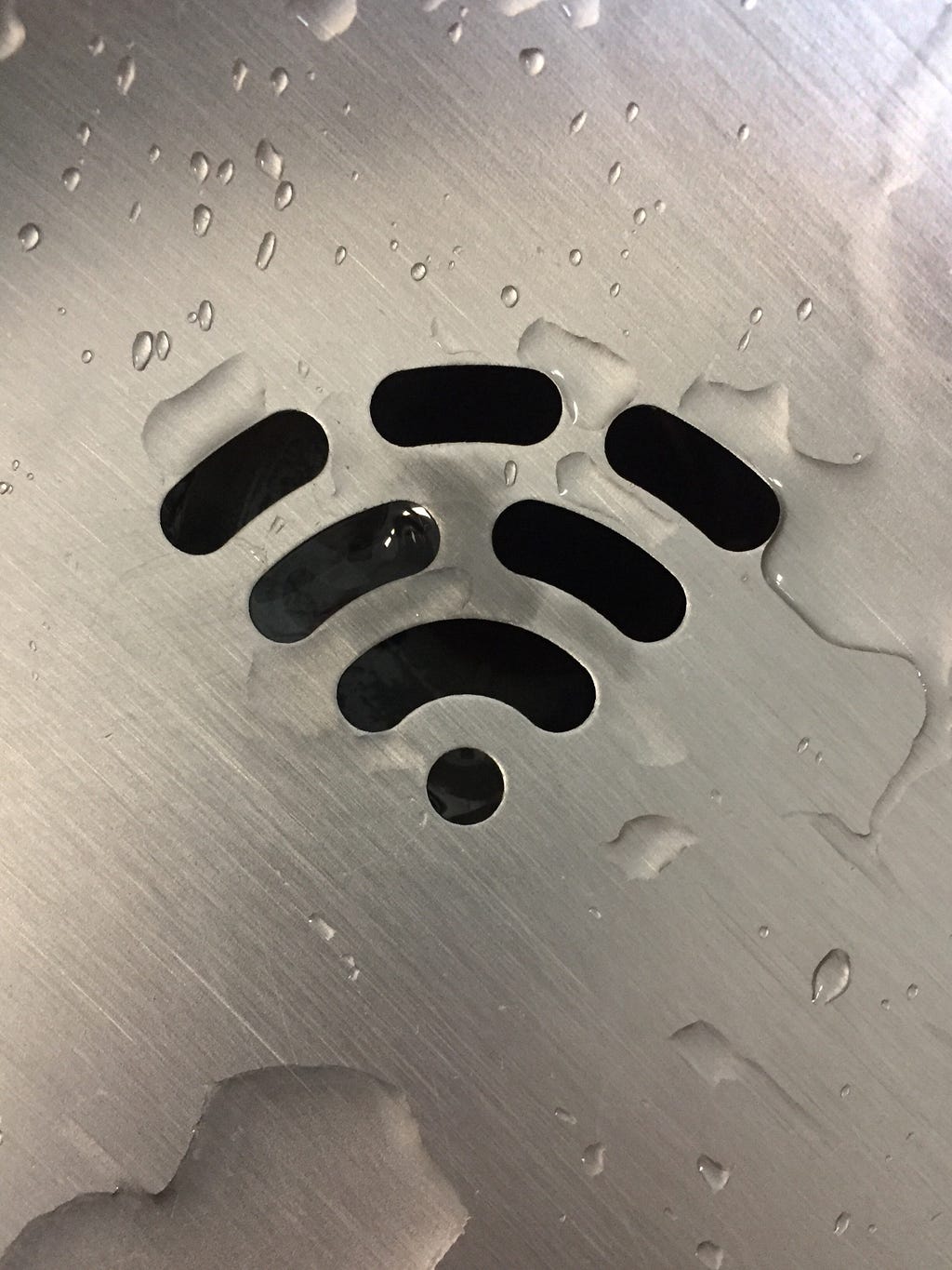 A deceptive Wi-Fi sign