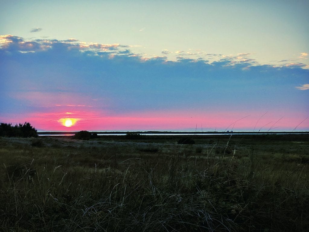 Keros beach, Sunrise