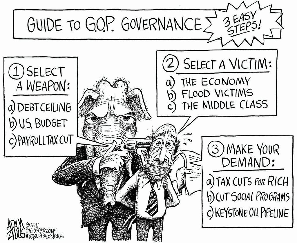 Republican Guide To Hostage Taking