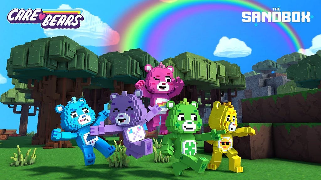 The Sandbox — Care Bears experiment in the metaverse and achieve incredible early success.