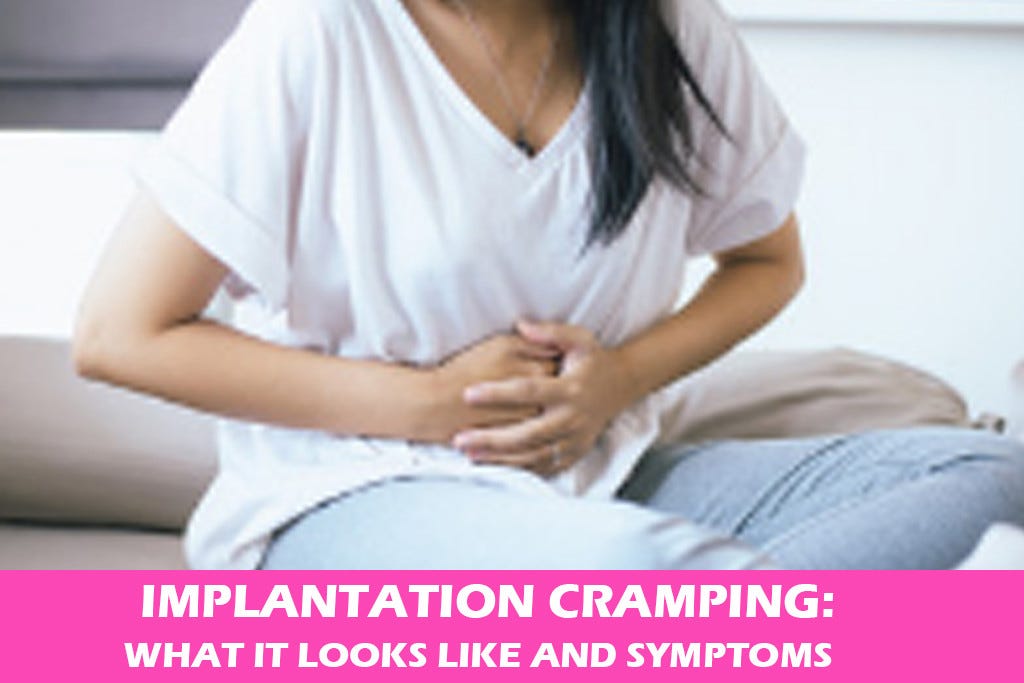 implantation cramping