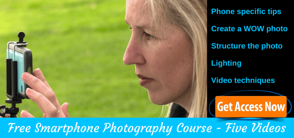 Free Smartphone Photography Course - Five Videos