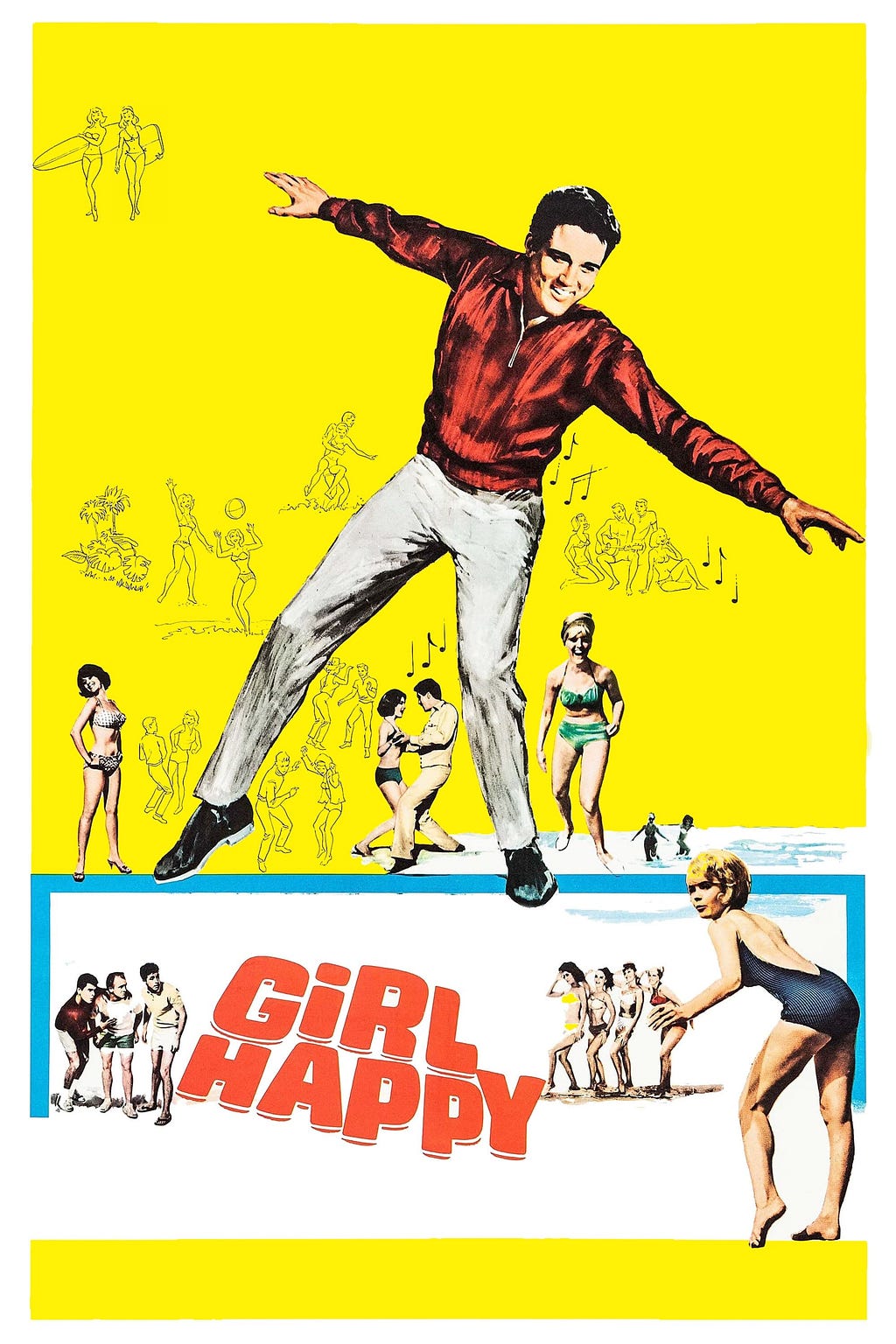 Girl Happy (1965) | Poster