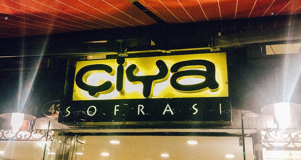 ciya sofrasi istanbul