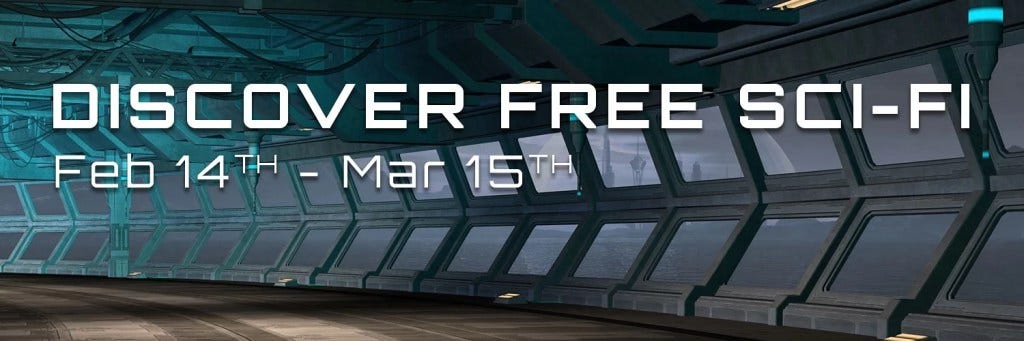 Discover Free Sci-Fi Group Promo Banner