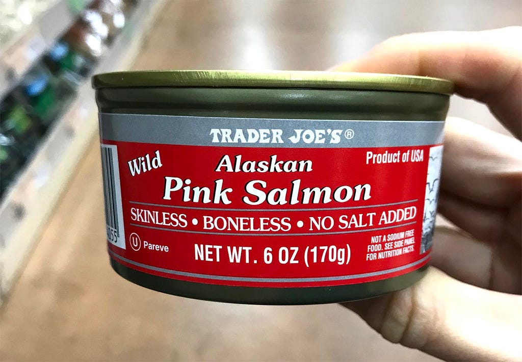 trader joe's paleo snack wild alaskan pink salmon can