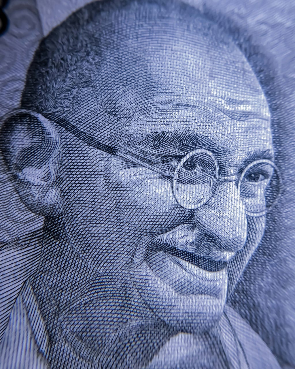 Gandhi’s portrait