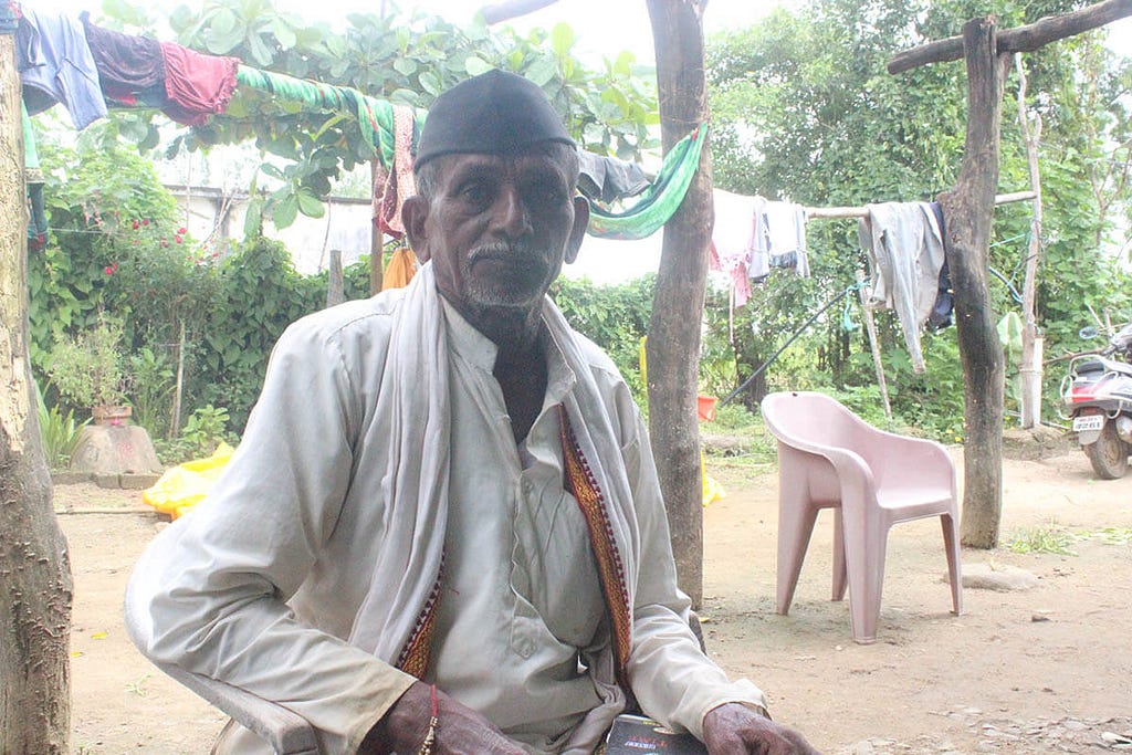 Anand Rao Kodapet, chair of Kanhalgaon village’s Forest Rights Committee.